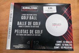 *Twelve Kirkland Signature Golf Balls