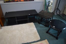 Small Priory Style Side Table, Nest of Drawers, an