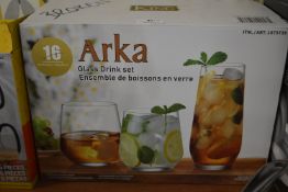 *Crystal King 12pc Glass Set