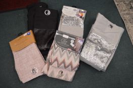 Five Pairs of Assorted New Curtains