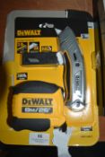 *Dewalt Craft Knife & Tape Measure Set