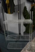 *Trinity Four Tier Commercial Wire Shelving Rack