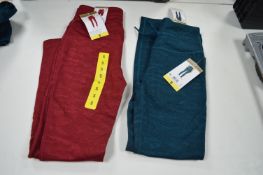 *2x Mondetta Brushed Jacquard Leggings Size: S