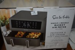 *Sur La Table 10.5L Single/Double Basket Digital Air Fryer