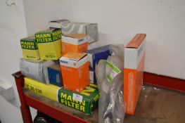 *Quantity of Oil Filters and Air Filters