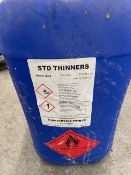*Part 25L Bottle of STD Thinners