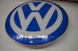 *Illuminated VW Sign ~4ft diameter