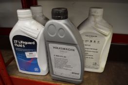 *Four Assorted Bottles of Automatic Transmission Oils
