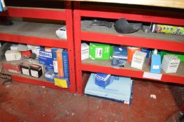 *Contents of Three Shelves to Include Assorted Oil and Air Filters