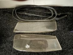 Vauxhall Calibra: Pair of Headlamp Glasses, and Pair of Wiper Arms