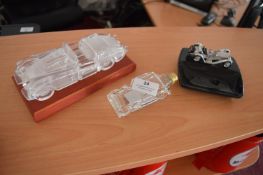 *Three Desk Ornaments