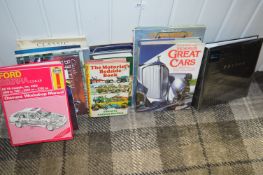 *Fifteen Assorted Motoring Books Including The Worlds Great Cars, Pictorial History of Cars,