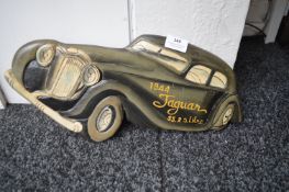 *Wooden Wall Plaque Jaguar 1944 S5 2.5L