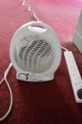 *Electric Fan Heater, and Extension Leads