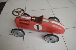*Reproduction Tinplate Child’s Pedal Car