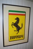 *Framed Ferrari Poster