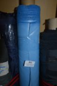 *~15m x 1.4m Roll of Pale Blue Fabric