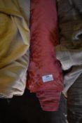 *~30m x 1.4m Roll of Dusky Salmon Jacquard Style Fabric