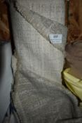 *~5m x 1.4m Roll of Taupe & Cream Fabric