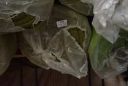 *~50m x 1.4m Roll of Bright Green Upholstery Fabric