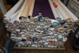 *Stillage Containing ~100 Part Rolls of Vinyl Fabric each roll ~3-5m)