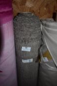*~9m x 1.4m Roll of Beige & Taupe Upholstery Fabric