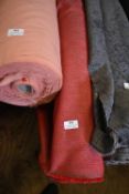 *~18m x 1.4m Roll of Brown & Beige Upholstery Fabric