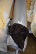 *~18m x 1.4m Roll of Dark Brown Fine Corduroy Fabric