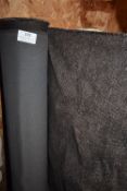 *~5m x 1.4m Roll of Chocolate & Ecru Upholstery Fabric