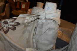 *~25m x 1.4m Roll of `moons` linen fabric