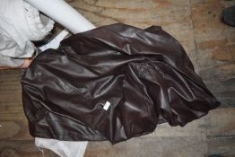 *Ten Chocolate Vinyl Beanbags (no beans)