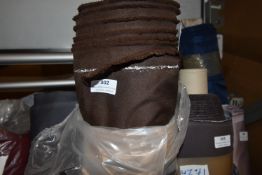 *~29m x 1.4m Roll of Chocolate Fabric