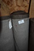 *~15m x 1.4m Roll of Chocolate & Taupe Upholstery Fabric