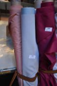 *Three Assorted ~3m x 1.4m Rolls of Fabric