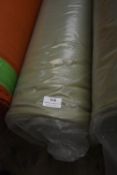 *~50m x 1.4m Roll of Bright Green Upholstery Fabric