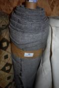 *~12m x 1.4m Roll of Grey Upholstery Fabric