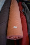 *~65m x 1.4m Roll of Salmon Pink Fabric