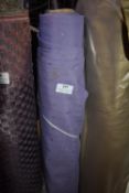 *~10m x 3m Roll of Pale Lilac Jacquard Fabric