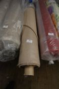 *~25m x 1.4m Roll of Upholstery Fabric in Beige