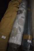 *~30m x 1.4m Roll of Cream & Beige 60’s Design cotton print Fabric