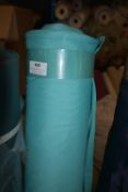 *~15m x 1.4m Roll of Turquoise Brushed Cropped Velour