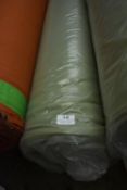 *~50m x 1.4m Roll of Bright Green Upholstery Fabric