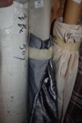 *~5m x 1.4m Roll of Silver Grey Velour