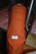 *~10m x 1.4m Roll of Burnt Sienna Crepe Fabric