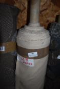 *~12m x 1.4m Roll of taupe Chenille Fabric