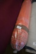 *~19m x 1.4m Roll of Burnt Orange Upholstery Fabric