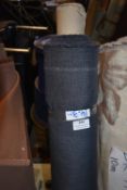 *~14m x 1.4m Roll of Dark Charcoal Fabric