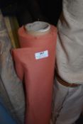 *~12m x 1.2m Roll of Dusty Salmon Fabric