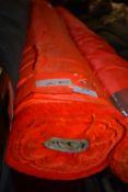 * ~200m x 60” Roll of Bright Orange Lining Fabric