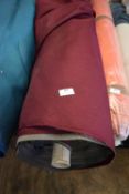 *~20m x 1.4m Roll of Burgundy Fabric